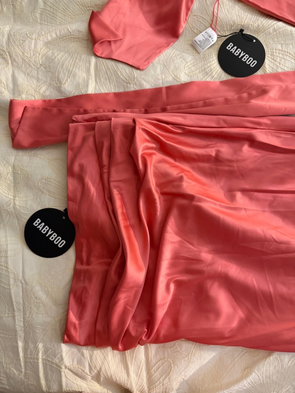 NWT Coral 2 Piece Dress Baby Boo Fashion - Picture 7 of 10